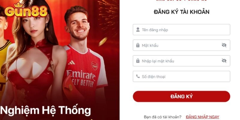 Đăng Ký Gun88 – Tham Gia Ngay Để Nhận Thưởng Hấp Dẫn!