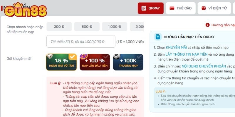 Lợi ích khi đăng ký Gun88