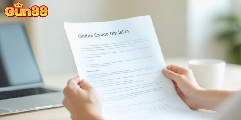 Miễn trừ trách nhiệm - Cam kết không thể thay đổi của nhà cái